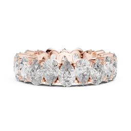 Eclat Pear Majeste Ring