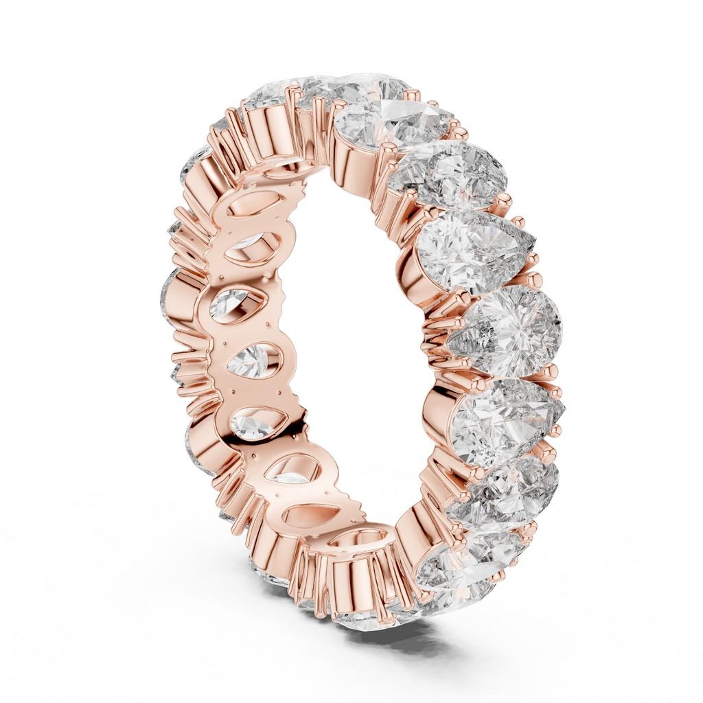 Eclat Pear Majeste Ring