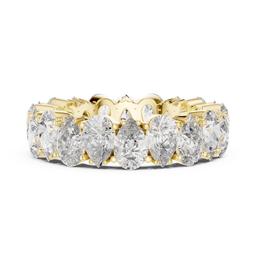 Eclat Pear Majeste Ring