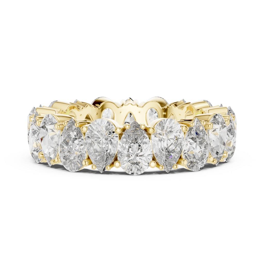 Eclat Pear Majeste Ring