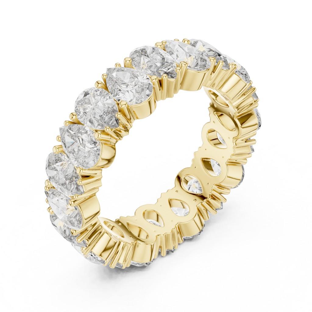 Eclat Pear Majeste Ring