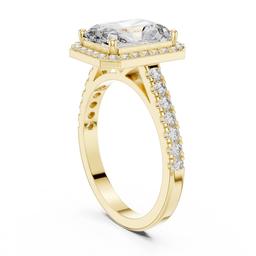 Eclat Radiant Halo Ring