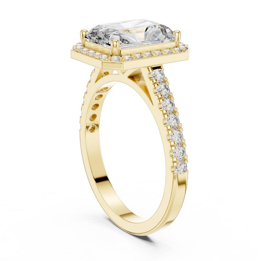 Eclat Radiant Halo Ring