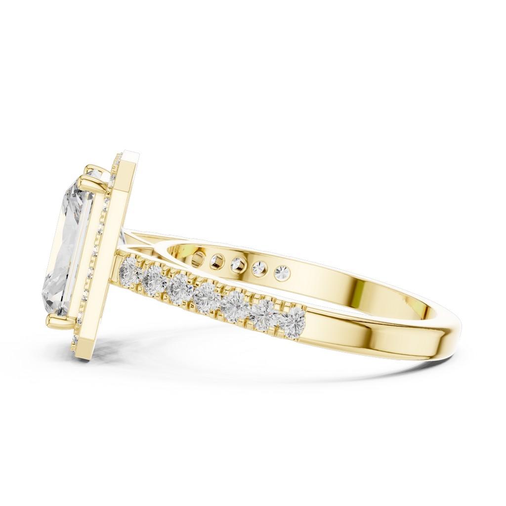 Eclat Radiant Halo Ring