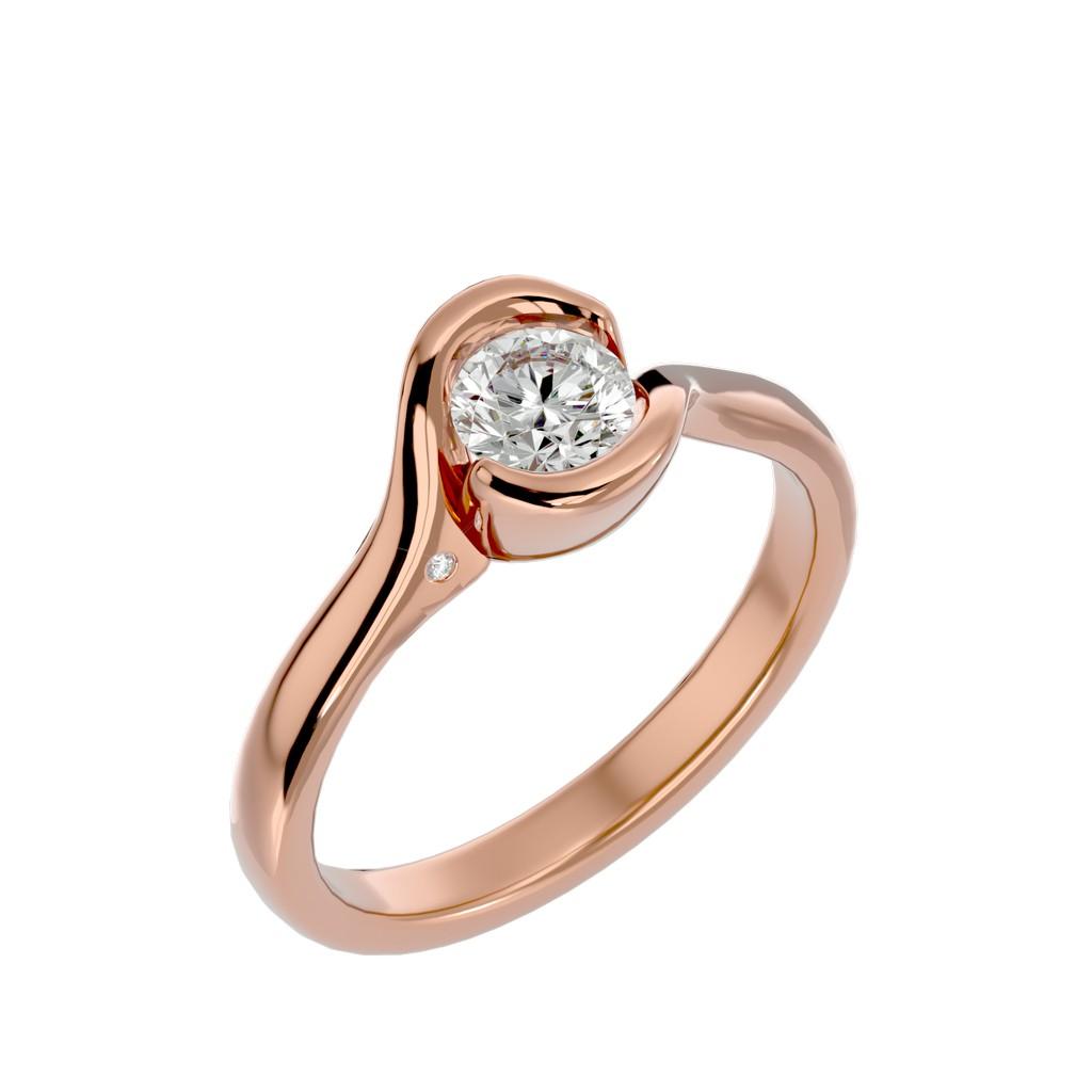 Embrace Solitaire Ring