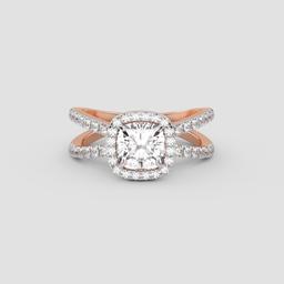 Eternal Cushion Halo Ring