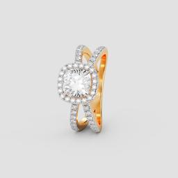 Eternal Cushion Halo Ring