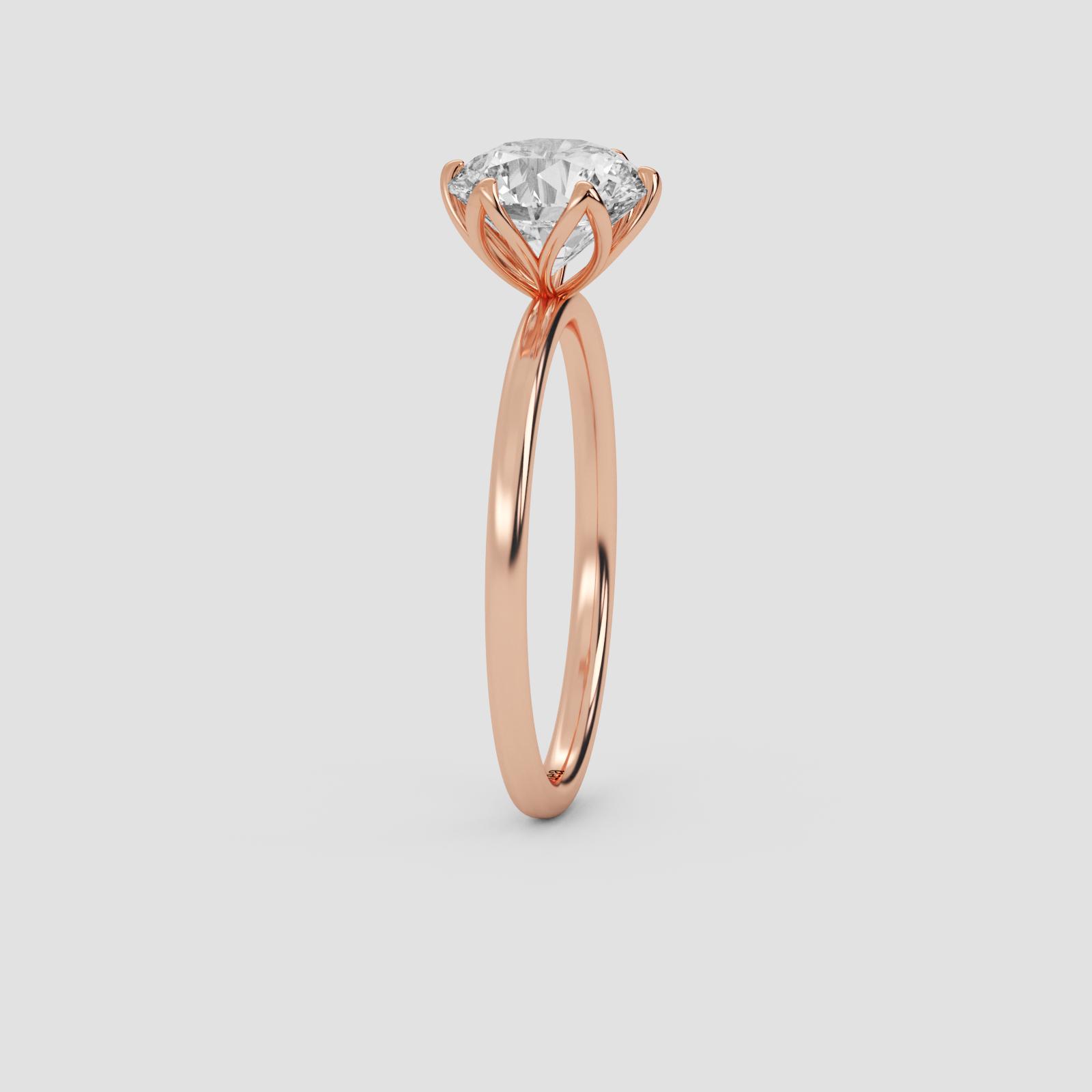 Eternal Round Solitaire Ring
