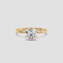 Eternal Round Solitaire Ring