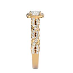 Eternelle Cushion Ring