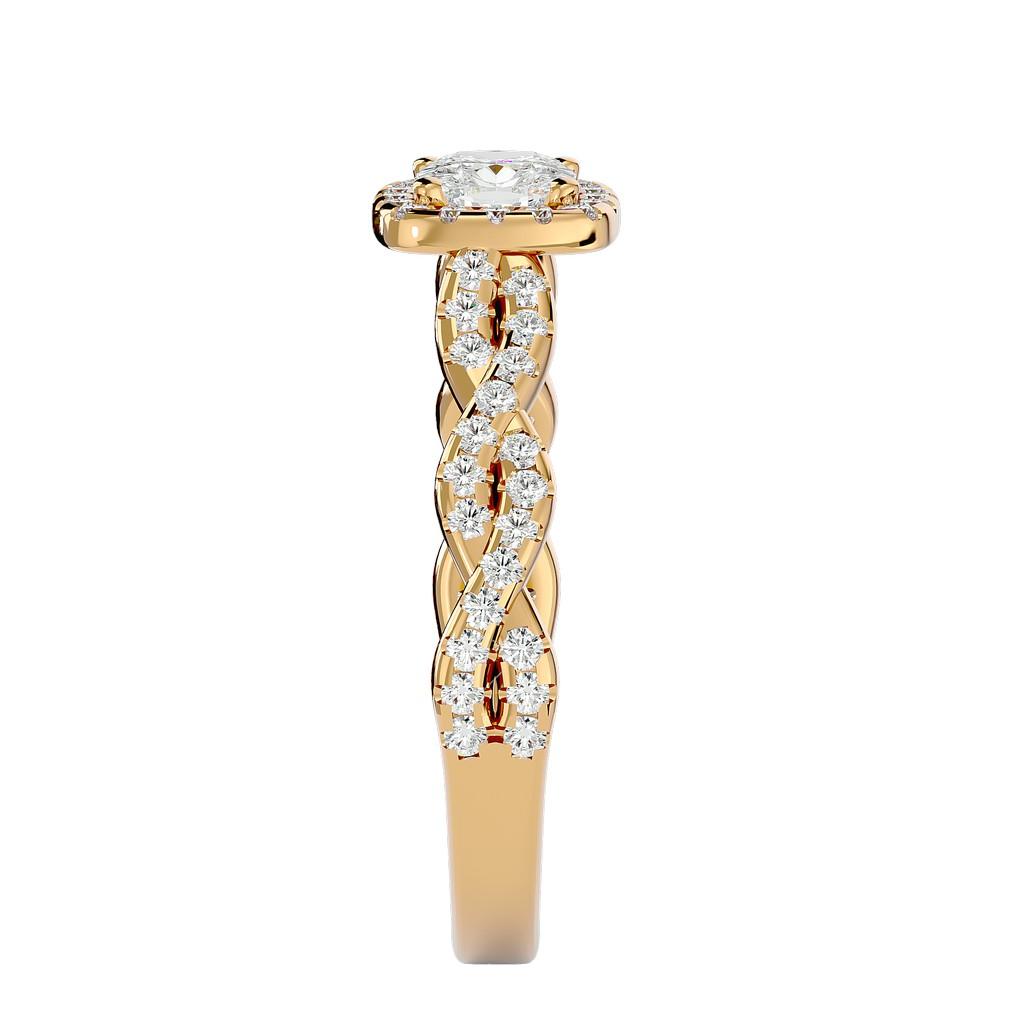 Eternelle Cushion Ring