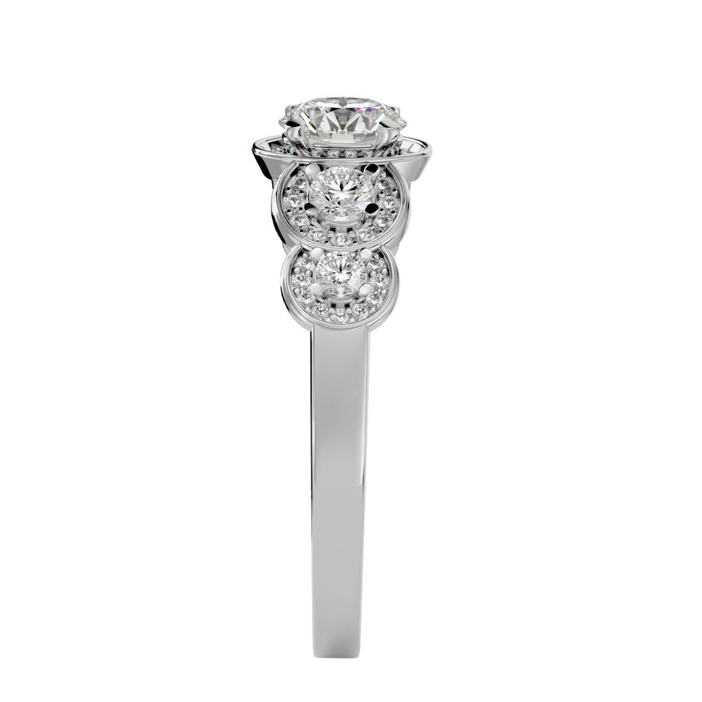 Eternelle Halo Ring