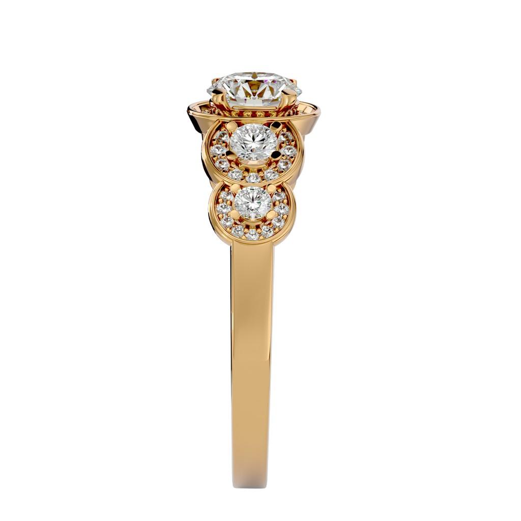 Eternelle Halo Ring