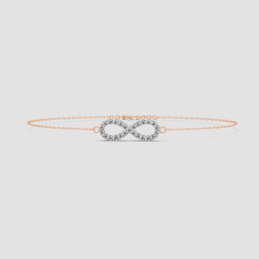 Eternity Infinity Diamond Bracelet