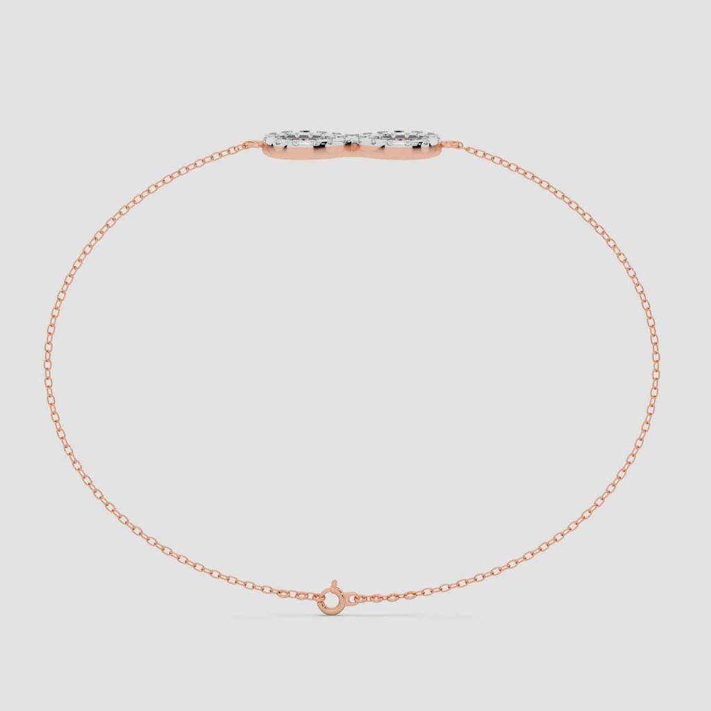 Eternity Infinity Diamond Bracelet