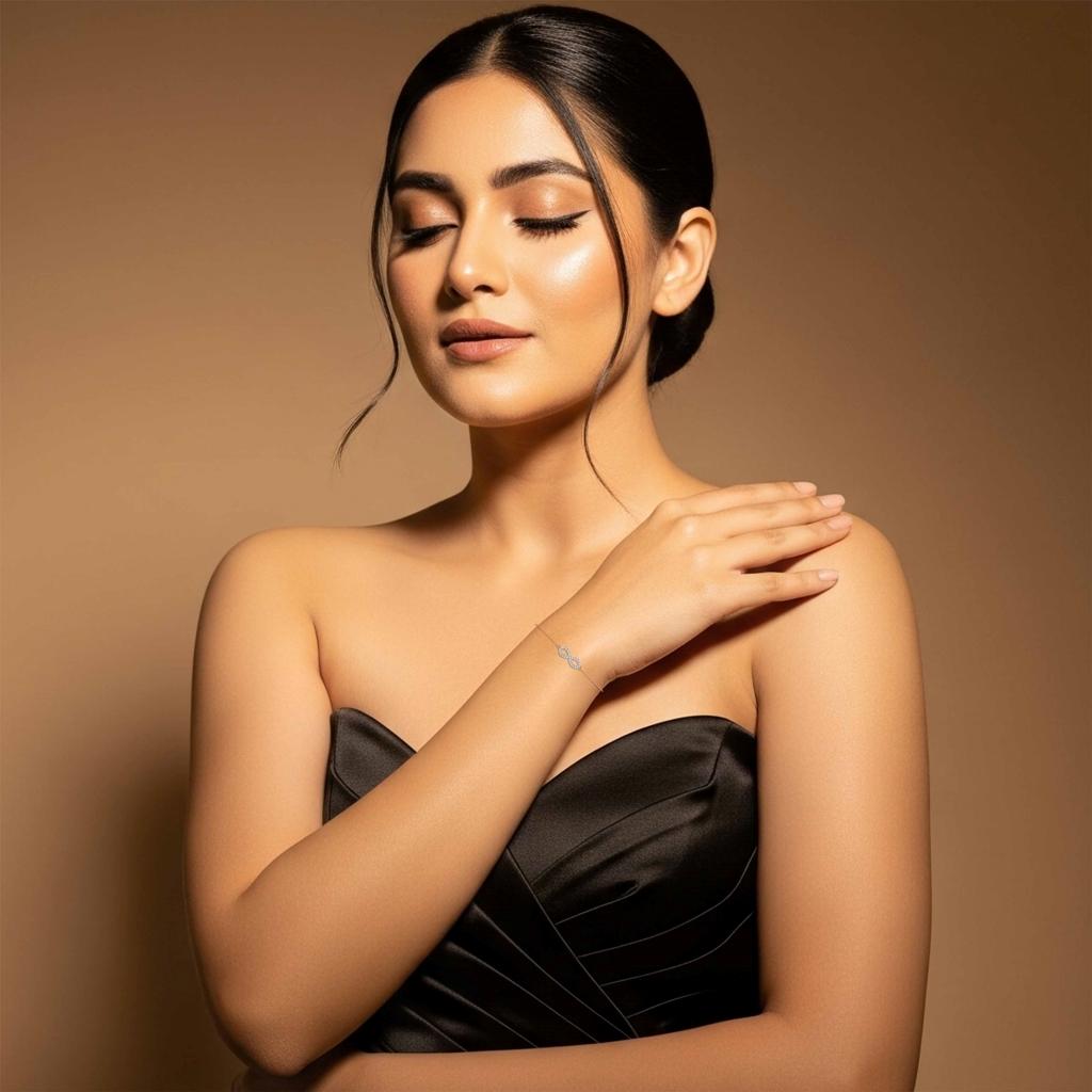 Eternity Infinity Diamond Bracelet