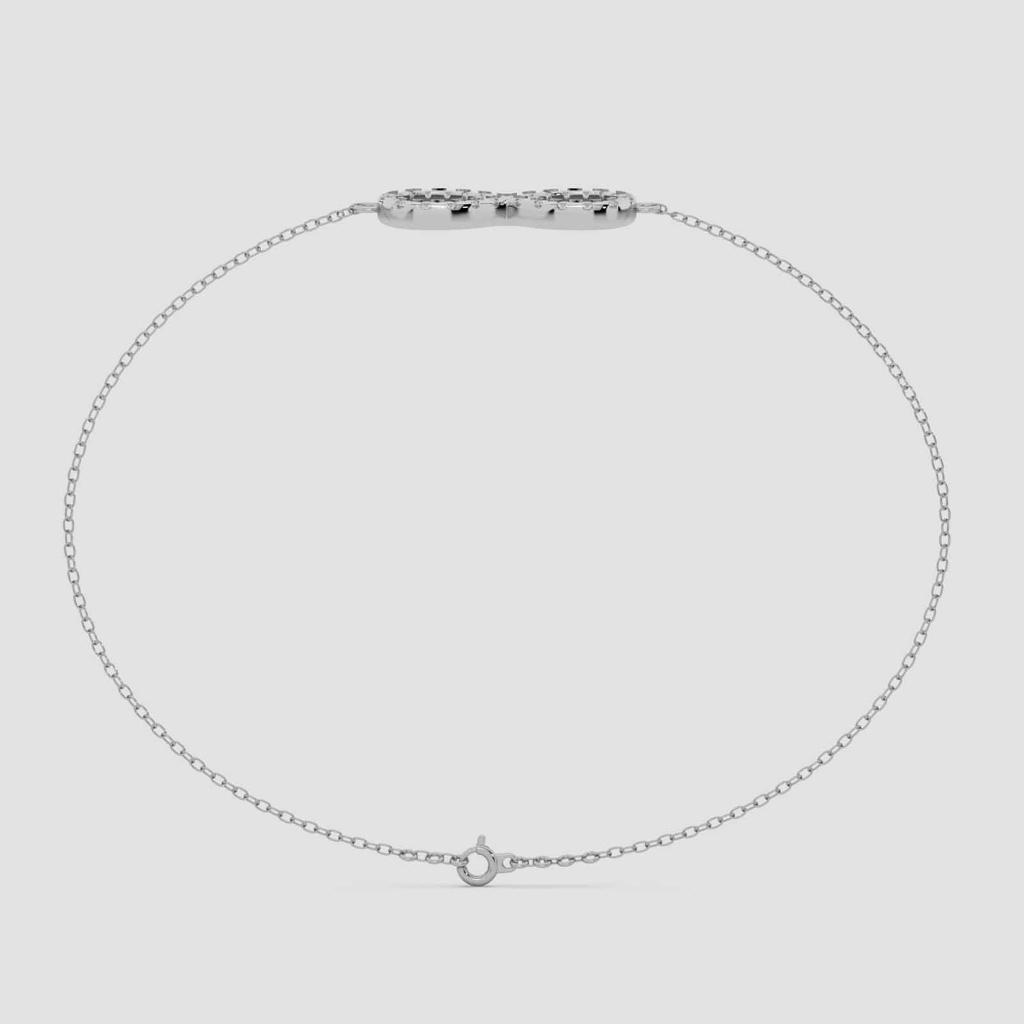 Eternity Infinity Diamond Bracelet