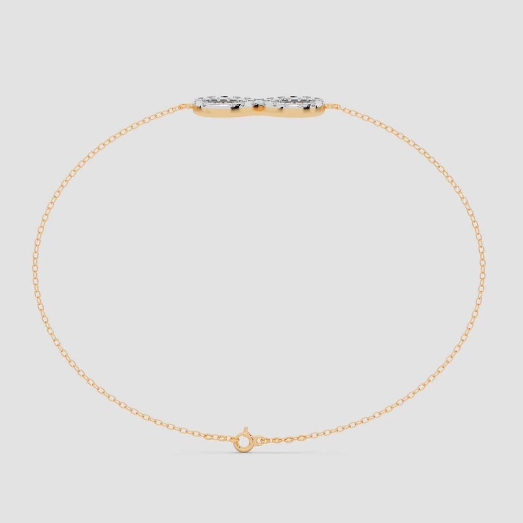 Eternity Infinity Diamond Bracelet