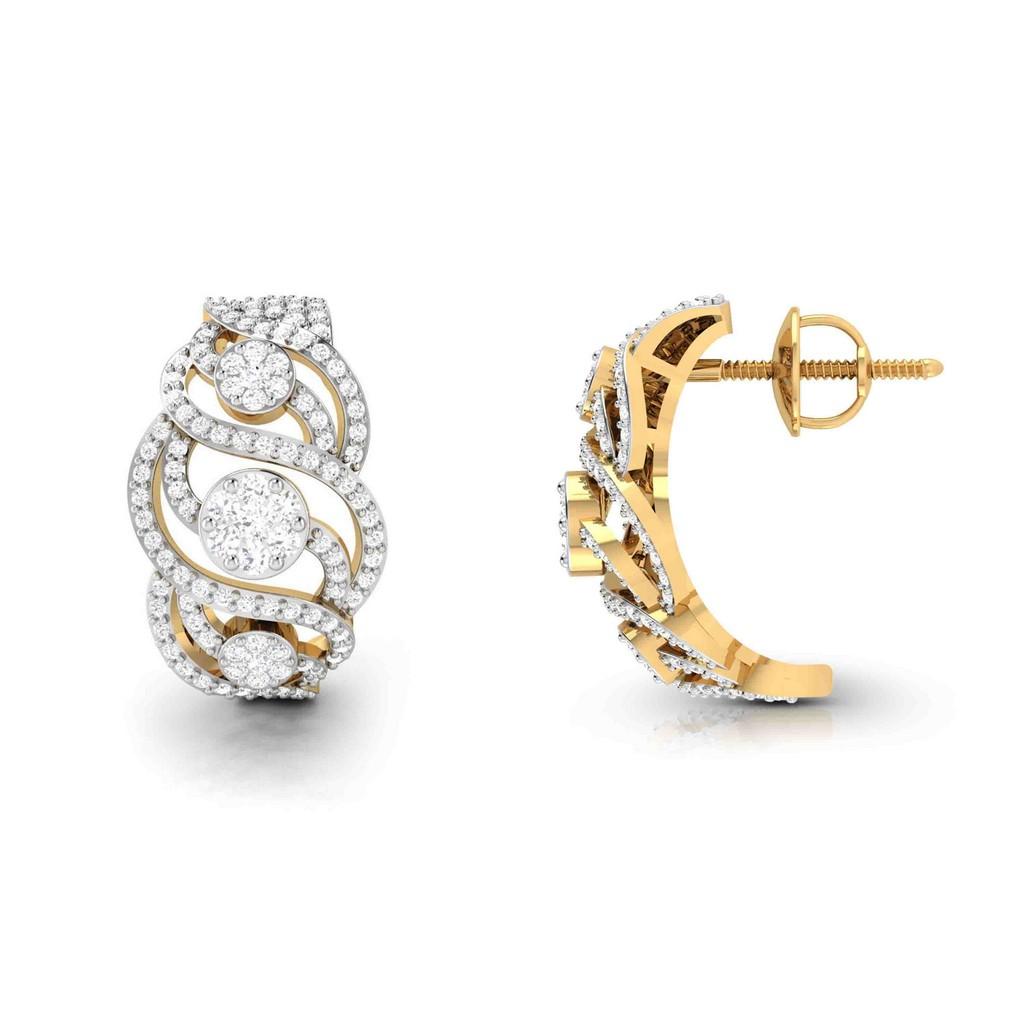 Ethereal Swirl Earrings