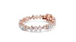 Faceted Cluster Bracelet