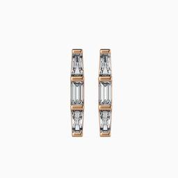 Facette Baguette Earrings