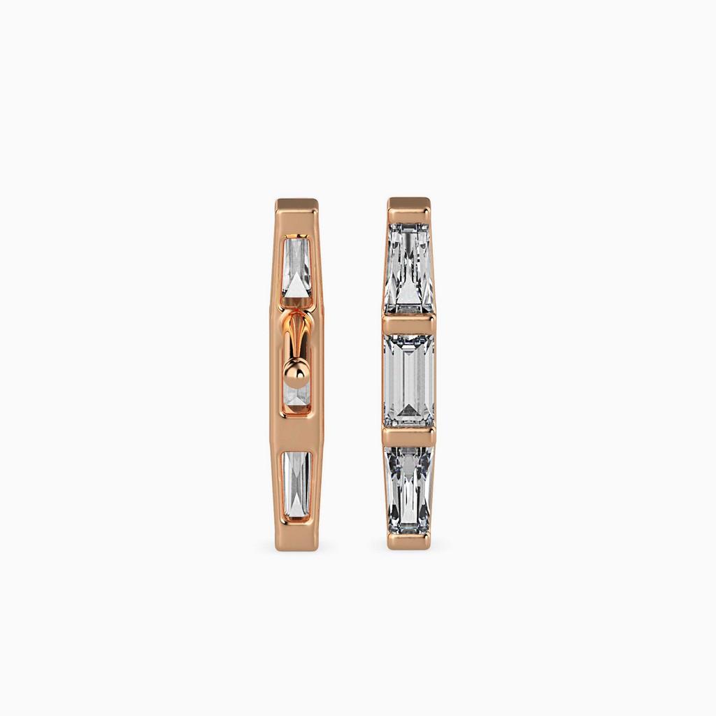 Facette Baguette Earrings