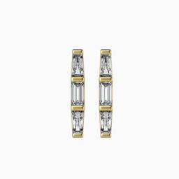 Facette Baguette Earrings