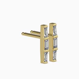Facette Baguette Earrings