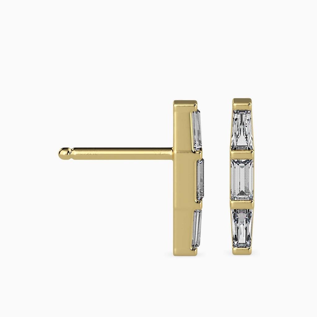 Facette Baguette Earrings