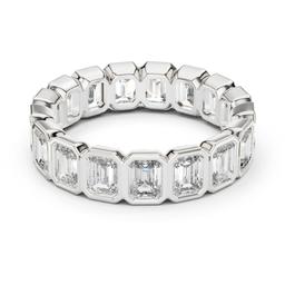 Facette Emerald Eternity Ring