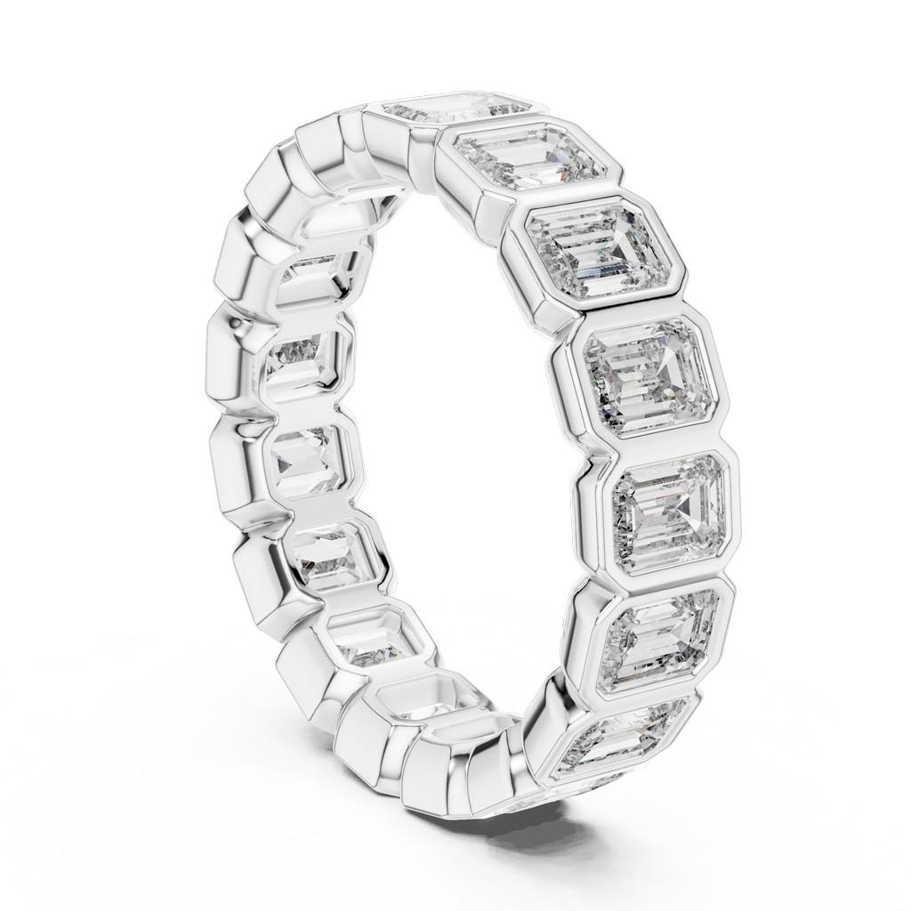 Facette Emerald Eternity Ring