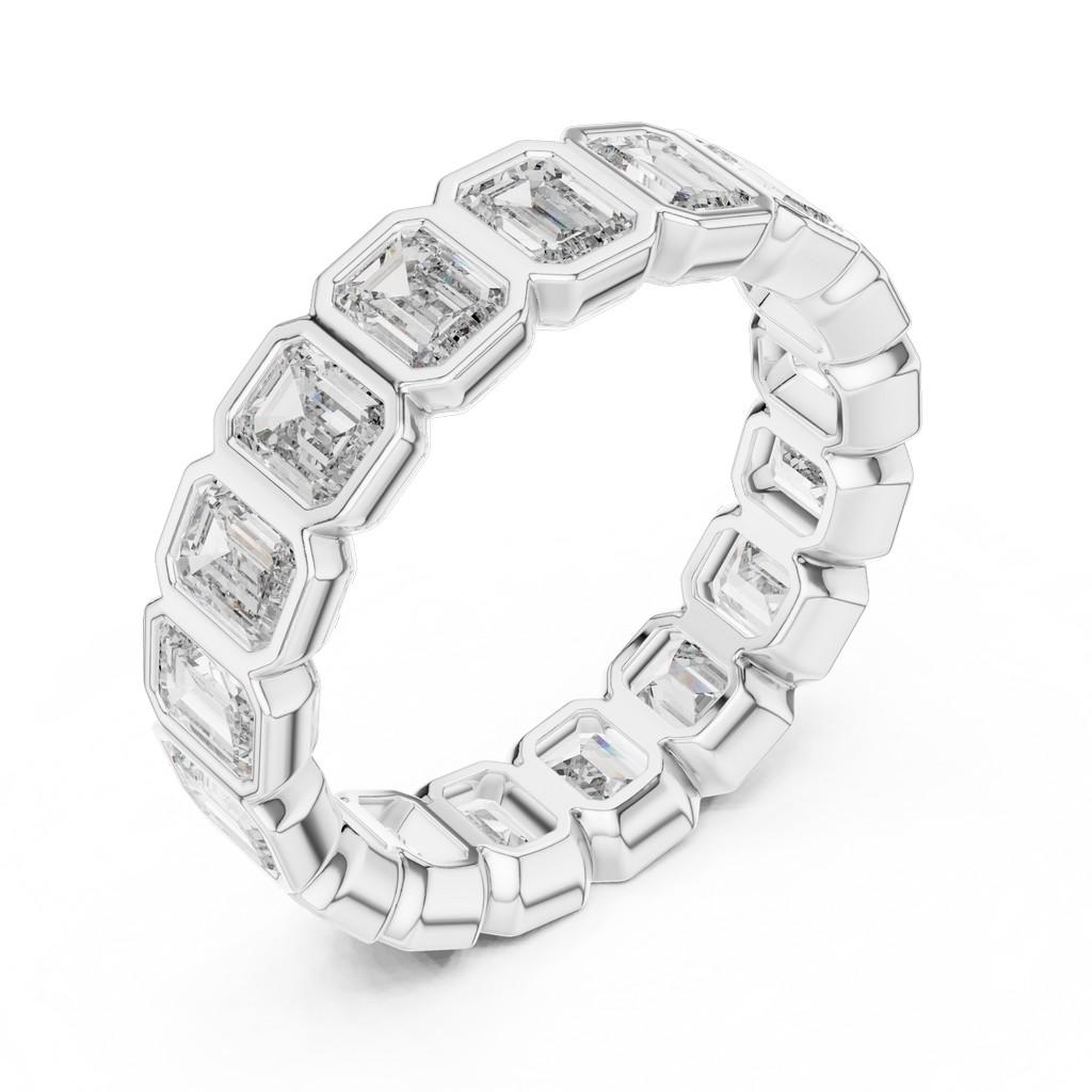 Facette Emerald Eternity Ring