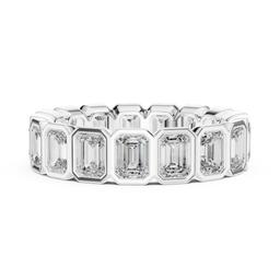 Facette Emerald Eternity Ring