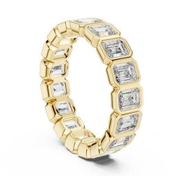 Facette Emerald Eternity Ring