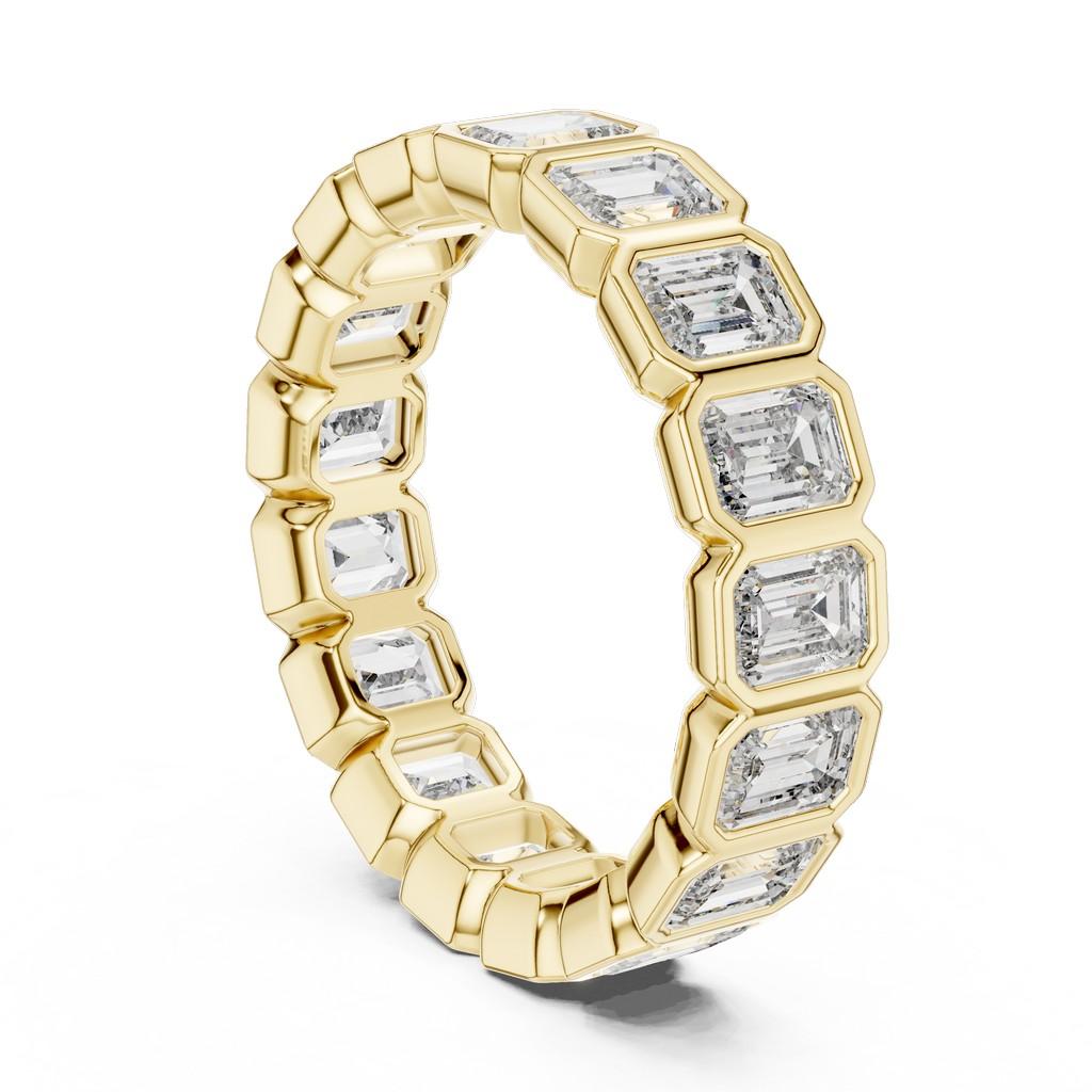 Facette Emerald Eternity Ring