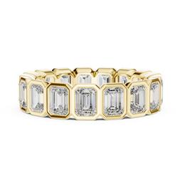 Facette Emerald Eternity Ring