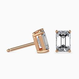 Facette Emerald Studs
