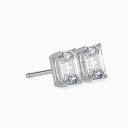 Facette Emerald Studs