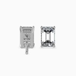 Facette Emerald Studs