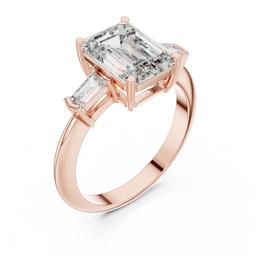 Facette Emerald Trio Ring
