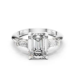 Facette Emerald Trio Ring