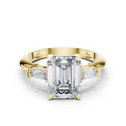 Facette Emerald Trio Ring