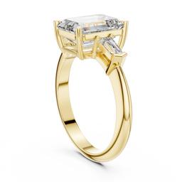 Facette Emerald Trio Ring