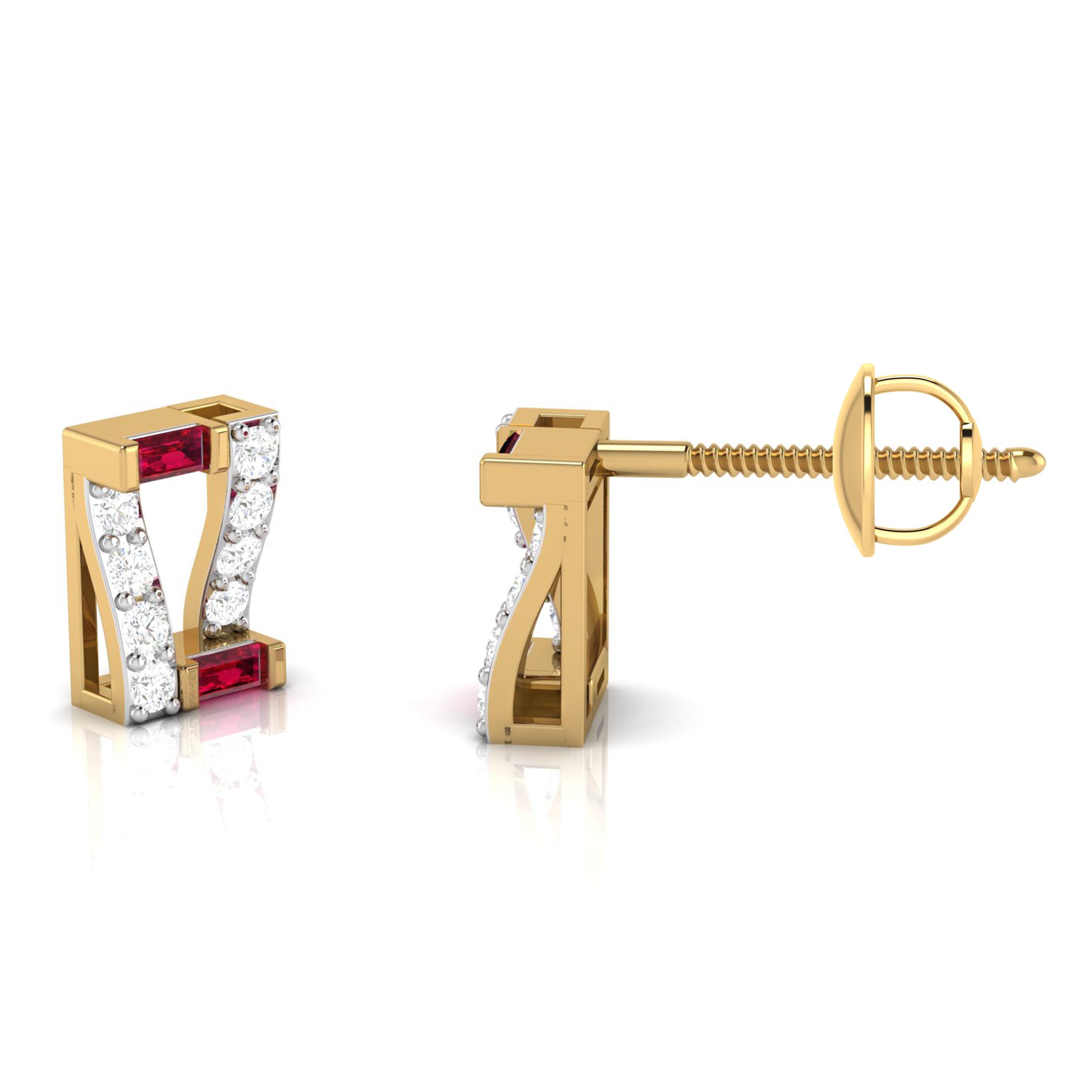 Facette Geometric Studs