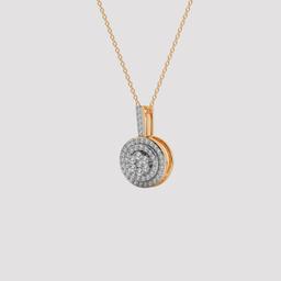 Fashion Halo Circle Pendant