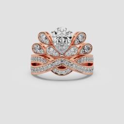 Fleur Crown Round Ring