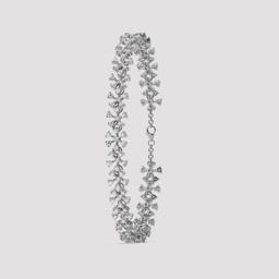 Floral Cluster Diamond Bracelet