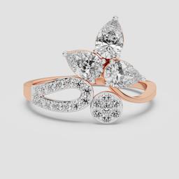 Floral Marquise Cluster