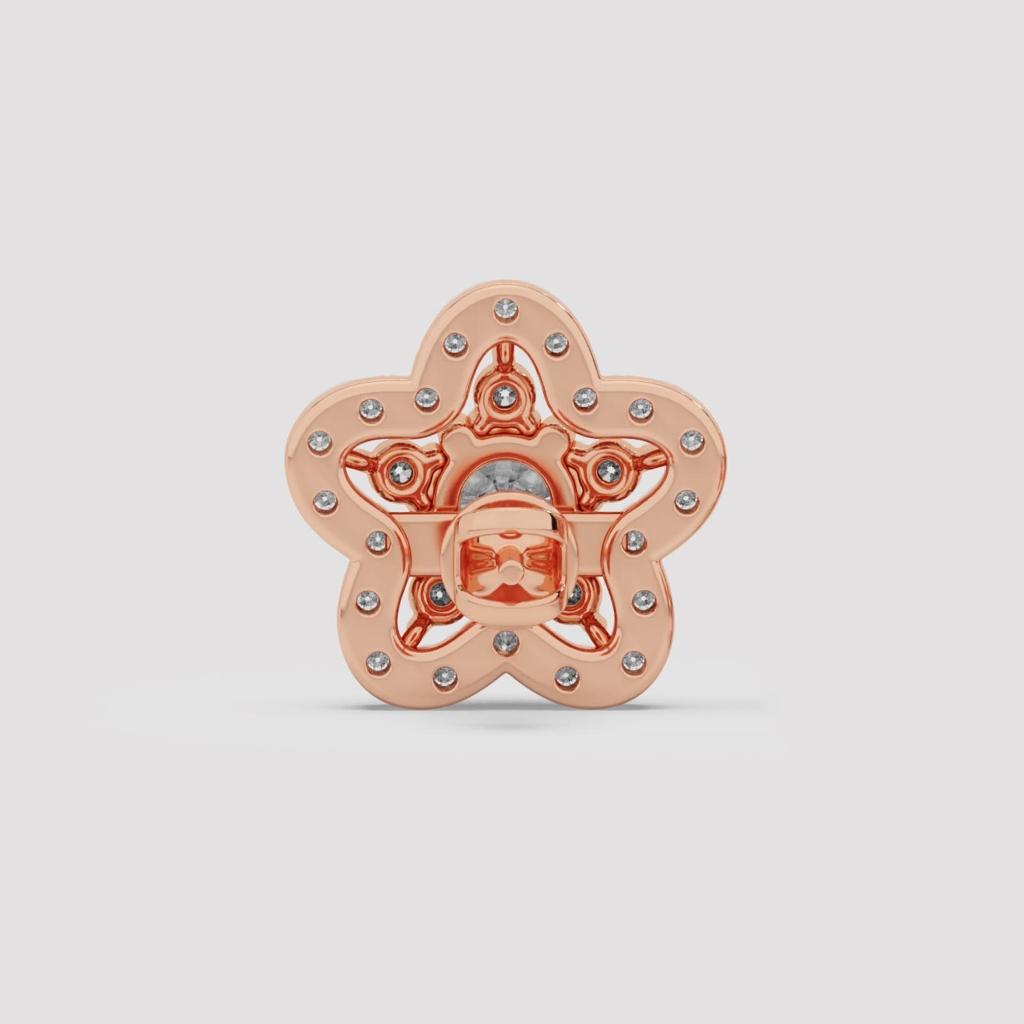 Floral Radiance Studs