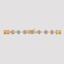 Florette Floral Diamond Bracelet